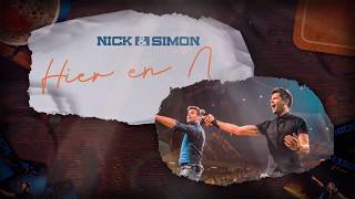 Nick amp Simon  Hier En Nu Official Lyric Video [upl. by Fira]