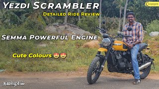 2024 YEZDI Scrambler  with Better refinement and low end response  Tamil Review  Chakkaram [upl. by Garrity]