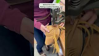 Behind the Craft—Making a Leather Handbag [upl. by Ettesel81]