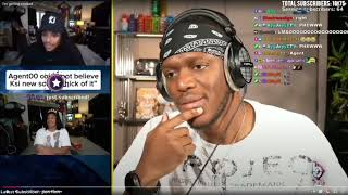 Agent Reacts To KSI’s Reaction Of Him Dissing His New Song 💀 [upl. by Drahsir759]