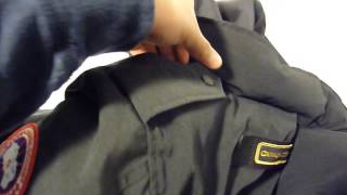 Canada Goose Burnett Jacket Quick Overview [upl. by Llibyc]