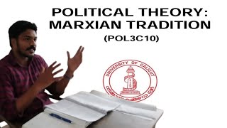 MARX  Historical Materialism  Dialectical materialism  POLITICAL THOUGHT [upl. by Elocen104]