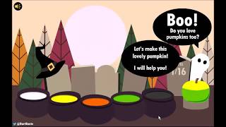 Boo  Full Walkthrough Levels 1  16 Perfectly Painted Pumpkin Patch Badge [upl. by Intihw794]