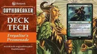 Oathbreaker Freyalise Llanowars Fury  Elves Oathbreaker Deck Tech  Weirdcards Charitable Club [upl. by Ahsir890]