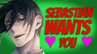 M4F ASMR Sebastian Michaelis WANTS YOU For Himself Black Butler RPEnglish Accent [upl. by Otina]