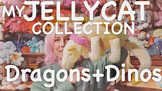 💚My Jellycat Collection Dragons and Dinos💚 [upl. by Edniya]