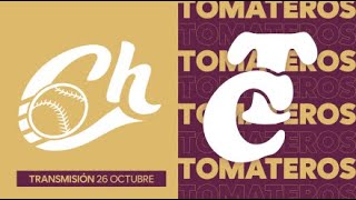 🍅CHARROS DE JALISCO VS TOMATETROS DE CULIACÁN🍅  26 DE OCTUBRE 2024 [upl. by Idnym]