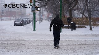 Saskatchewan starts digging out after 1st big storm of the winter [upl. by Ettolrahs]