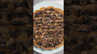 🍄 Le croustillant de cette tarte est DINGUE tarte aux champignons 🥧 [upl. by Ynattir]