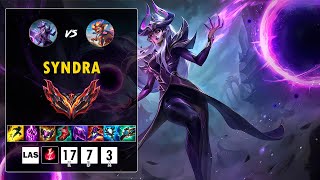 Syndra vs Smolder 😎 Syndra lidera la remontada con 43k de daño  Parche 1422 [upl. by Nocaj]