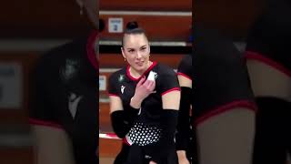 Yuliya Gerasimova  TikTok Super STAR Beautiful Volleyball Player  Tall girl [upl. by Yrekcaz]