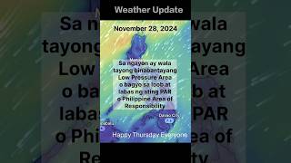 Weather Condition November 28 2024 [upl. by Cirde]