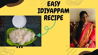 EASY IDIYAPPAM RECIPE [upl. by Silvano]