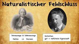 Der Naturalistische Fehlschluss Hume Moore [upl. by Sneve465]