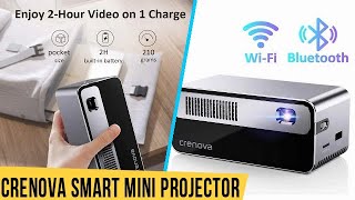 CRENOVA Smart Mini Projector [upl. by Ahsetel577]