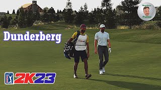 PGA Tour 2K23  Dunderberg  Course Review amp Playthrough [upl. by Aileme]