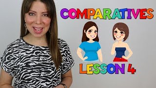 🔴 COMO USAR COMPARATIVOS EN INGLES 💁 QUE SON LOS COMPARATIVOS 📚 ADJETIVOS COMPARATIVOS EN INGLES [upl. by Conrad607]