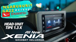 Head Unit All New Xenia 13 X Cara amp Tutorial 2022 [upl. by Pickens]