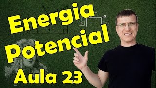 ENERGIA POTENCIAL GRAVITACIONAL E ELÁSTICA  DINÂMICA AULA 23  Prof Marcelo Boaro [upl. by Lipps370]