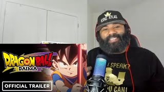 Original Kid Goku Voice is Back Dragon Ball Daima English Trailer Reaction [upl. by Julie]