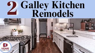 2 Galley Kitchen Renovation Design Ideas with More Open Concept [upl. by Desireah]