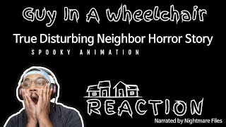 True Disturbing Neighbor Horror Story Animated Reaction fyp horrorstories wanseeentertainment [upl. by Josefina]