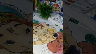 Ganesh chaturthi special 🙏Ganesh artart shorts viralshortsganesha [upl. by Armat]