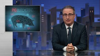 Pig Butchering Scams Last Week Tonight with John Oliver HBO [upl. by Atteuqal]