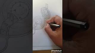 Shaka laka boom boom magic pencil magic shorts diy viralvideo likeforlikes AK soldier [upl. by Homer971]