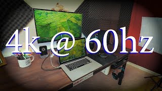 How to get 4k  60hz with a 20132015 quot15 inchquot Macbook Pro [upl. by Anih]