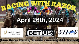 LIVE Horse Racing action handicapping Keeneland Aqueduct Gulfstream Park Tampa and more [upl. by Juliet]