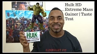 Hulk HD Extreme Mass Gainer  Taste test amp Review [upl. by Nonnahsed]