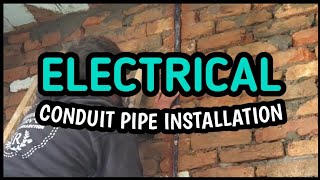 Electrical Conduit Pipes Installation  House Wiring  shorts youtubeshorts [upl. by Oilalue996]