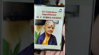 Sri Venkatesa Suprabhatam  M S Subbulakshmi  1963 Original Record  1991 Cassette  Masterpiece [upl. by Ambert]