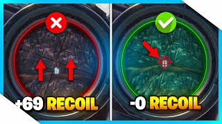 HOW TO CONTROL RECOIL EASILY IN PUBGBGMI  ZERO RECOIL TIPS amp TRICKS GUIDETUTORIAL [upl. by Aronos396]