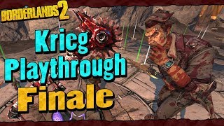 Borderlands 2  Krieg Reborn Playthrough Funny Moments And Drops  Finale [upl. by Jeffery]