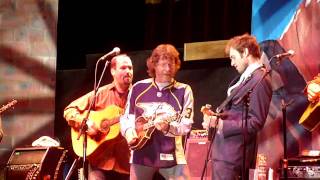 Telluride Bluegrass Fest 09 Sam Bush vs Chris Thile [upl. by Onafets]