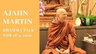 Ajahn Martin DhammaTalk at NDR 18419 [upl. by Constancy]