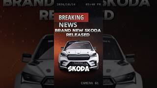 skoda enyaq rs race shorts skoda ev suv automobile [upl. by Aubreir]