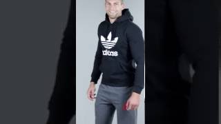 Studio  adidas Originals Trefoil Hoodie [upl. by Adianes925]