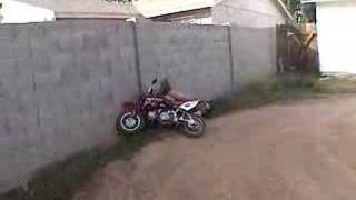 Funny dirt bike crash [upl. by Llertnom]