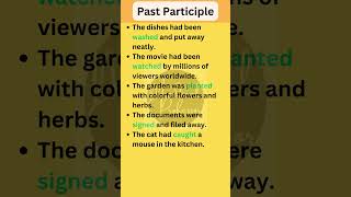 Past Participle  Forms of Verb  English Grammar shorts [upl. by Notlem605]