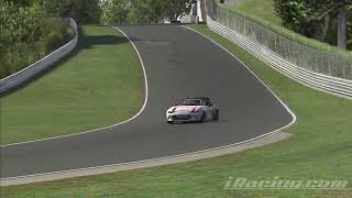 SILVER AT LIME ROCK  Mazda MX5 Fanatec Cup  Lime Rock Park  iRacing  racingprodigy [upl. by Aihsenek]