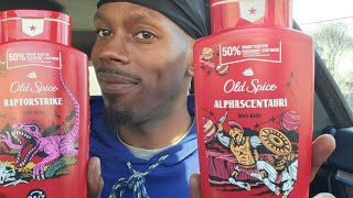 New Old spice body wash Alphacentauri and Raptorstrike Full Review fragrance bodywashes oldspice [upl. by Iramo990]