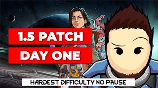 RimWorld New 15 Patch Playthrough Day 1  500 Difficulty  No Pause  Anomaly PrePatch [upl. by Aser]