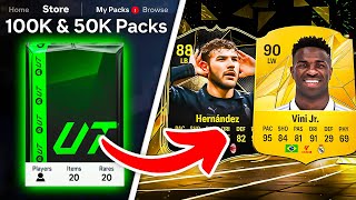 20x 100K PACKS amp 50K PACKS 🤯 FC 25 Ultimate Team [upl. by Michaela91]