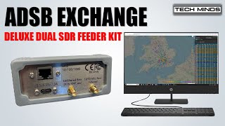 ADSB Exchange Deluxe Dual SDR Feeder Kit  Aircraft Tracking [upl. by Clementine338]