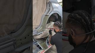 Dog leg autobody autotechnician carrepairs autorepair [upl. by Asyram]