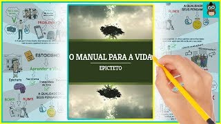 O MANUAL PARA A VIDA  Epicteto  Resumo Animado  ESTOICISMO [upl. by Annaor]