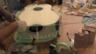 Martin Guitar Kit Build 5 Min version [upl. by Arundell961]